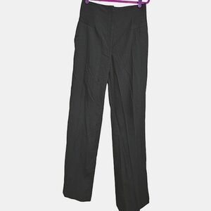 BCBGENERATION High Rise Straight Leg black trousers. Size 6